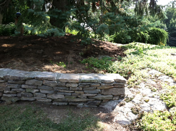 garden wall stone wall malden MA